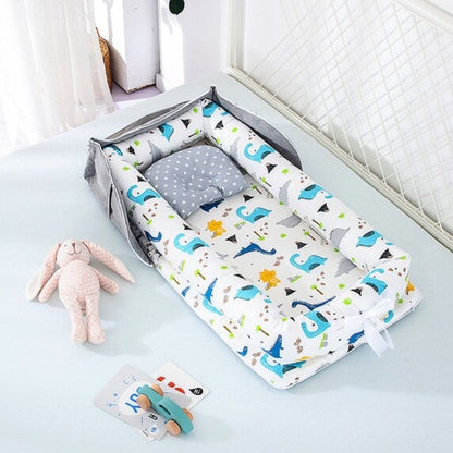 Snuggle Nest Cotton Foldable Baby Bed