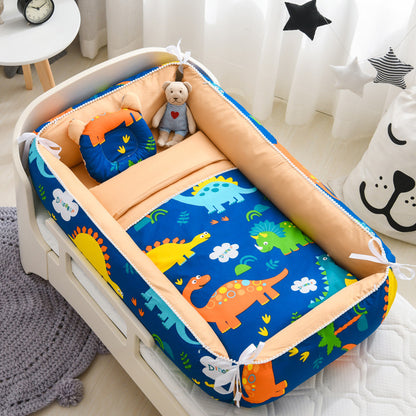 CozyCradle Portable Baby Nest with Quilt