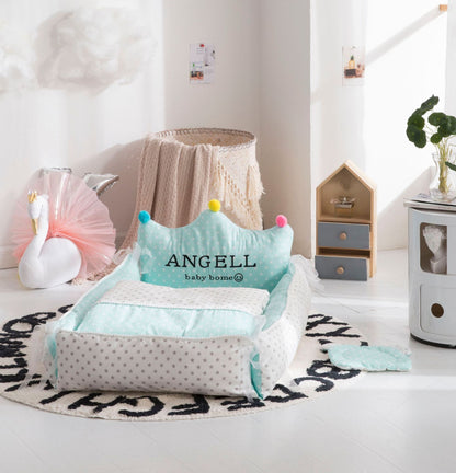 CozyNest Baby Bed & Bedding Set