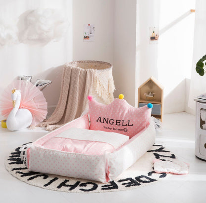 CozyNest Baby Bed & Bedding Set