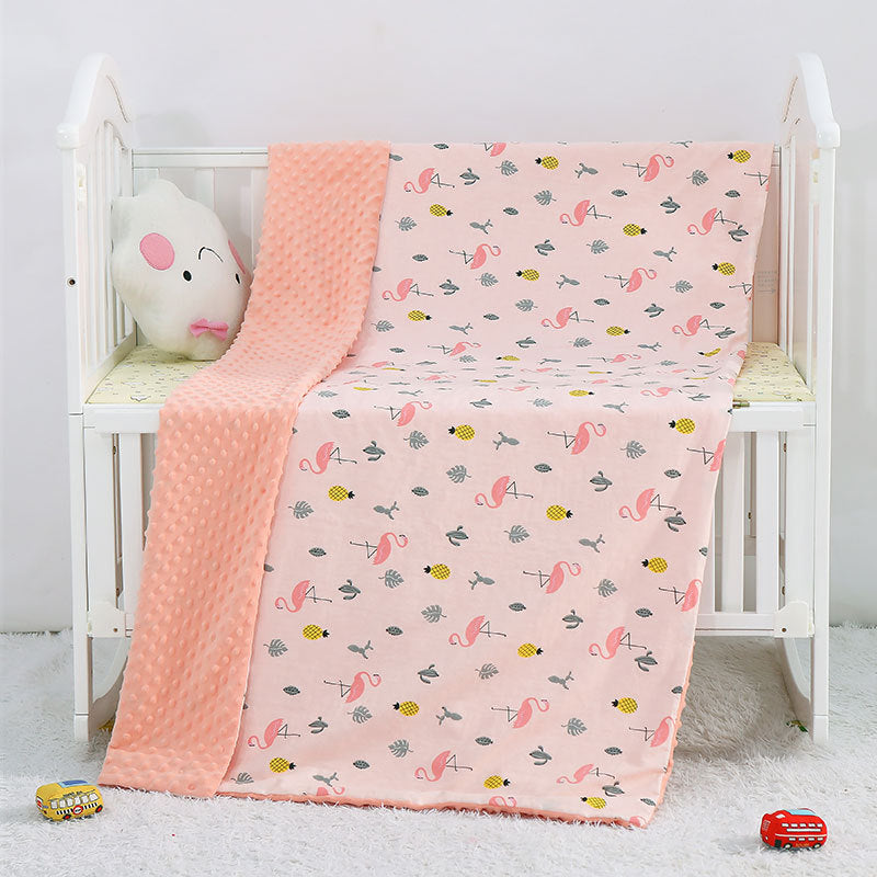 Soft & Snuggly Cartoon Baby Blanket