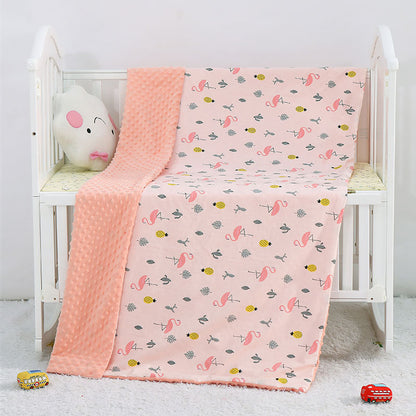 Soft & Snuggly Cartoon Baby Blanket