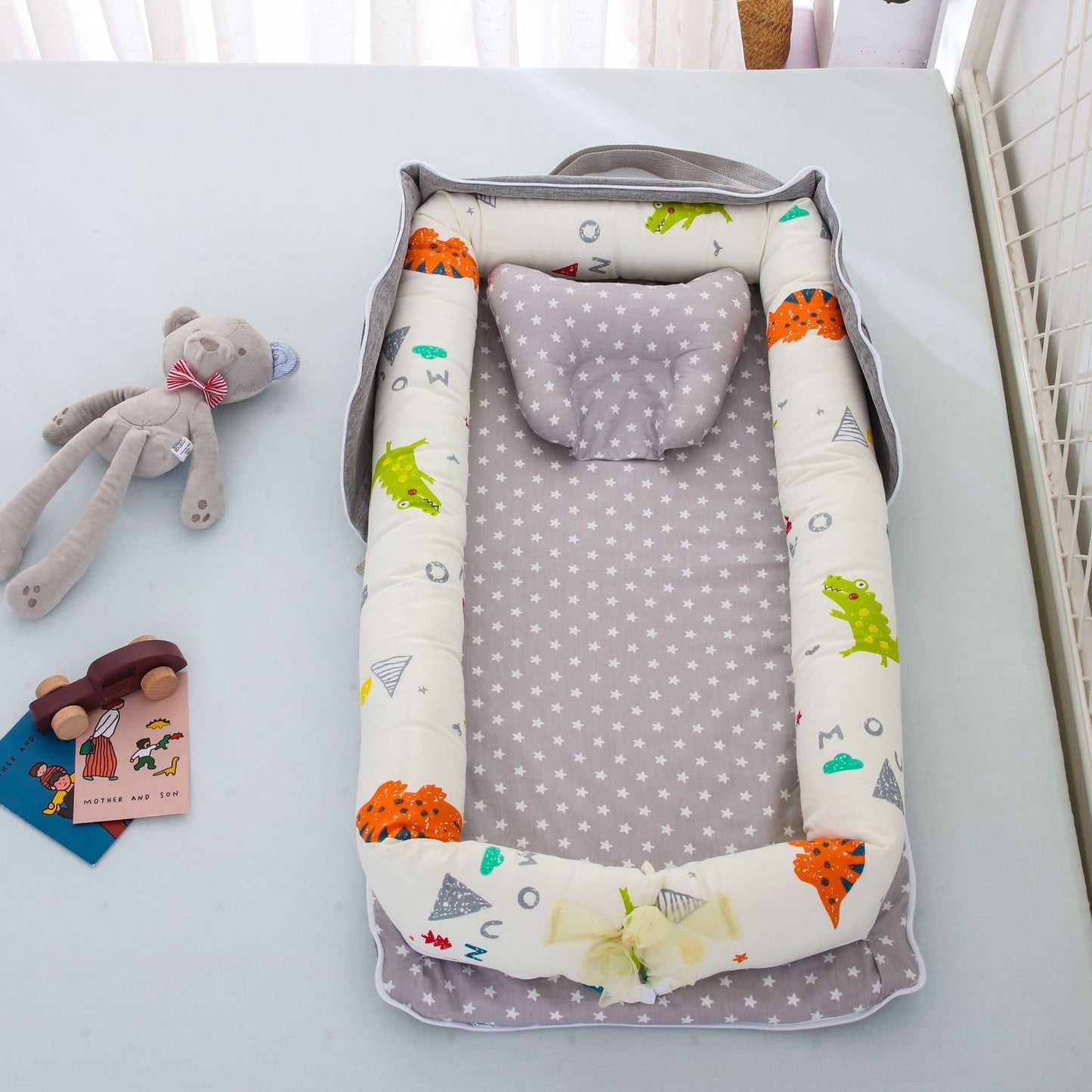 Snuggle Nest Cotton Foldable Baby Bed