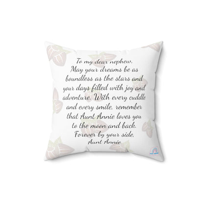 Sammy the Squirrel - Personalized Nursery Pillow