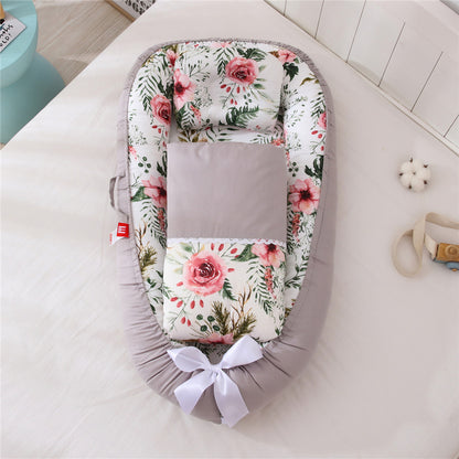 Cotton Foldable Baby Nest Set