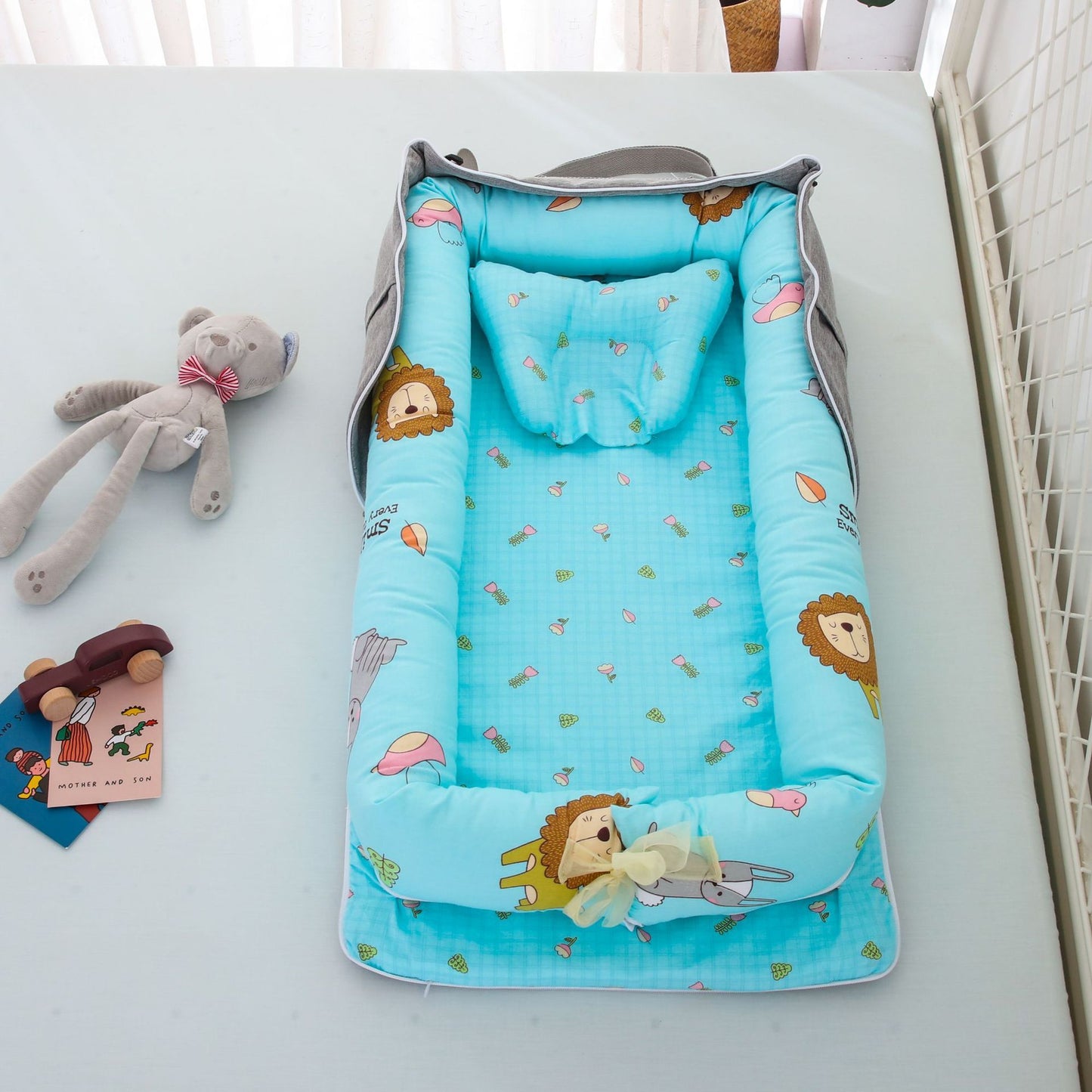 Snuggle Nest Cotton Foldable Baby Bed