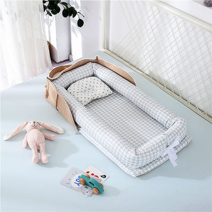 Snuggle Nest Cotton Foldable Baby Bed