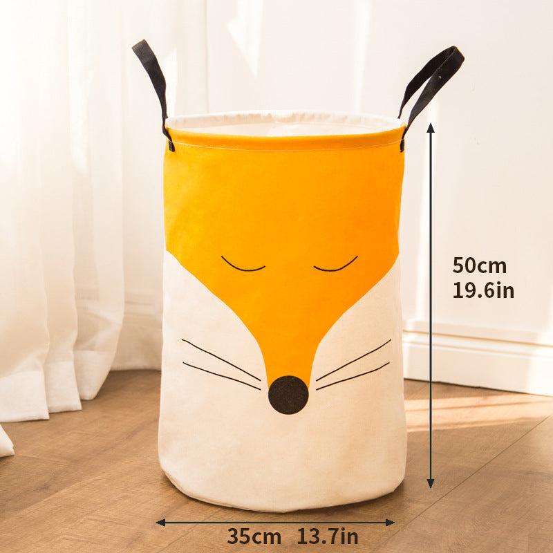 Fox Tales Cotton Storage Basket