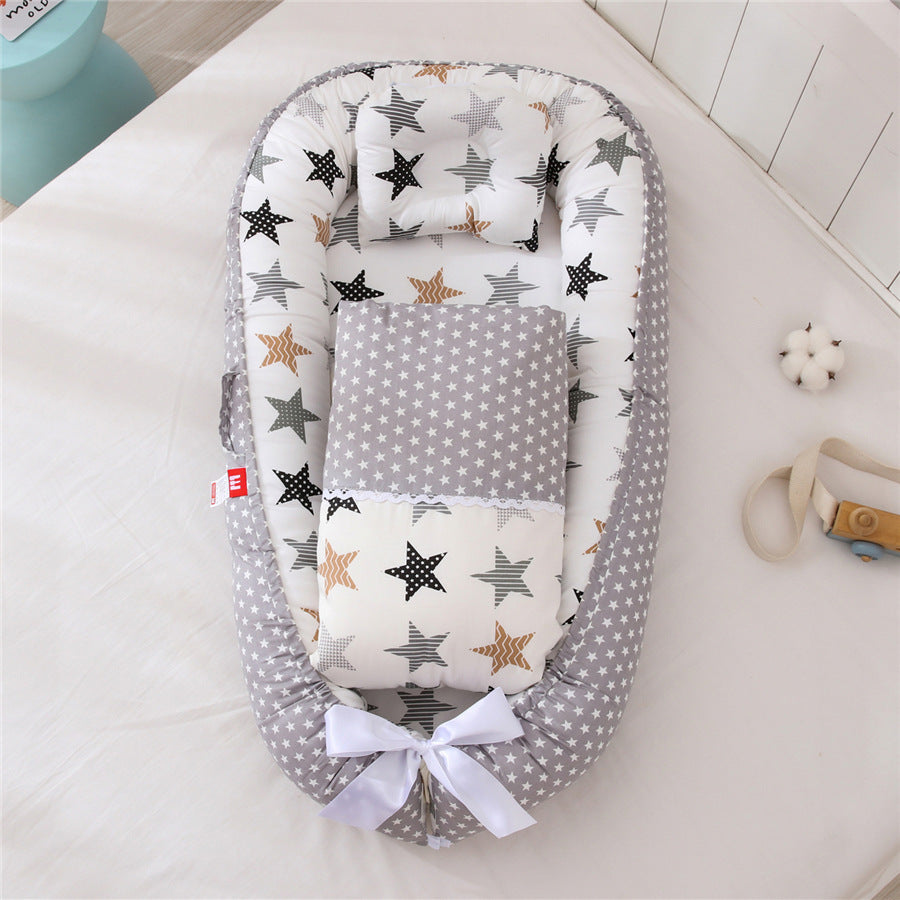 Cotton Foldable Baby Nest Set