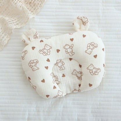 Cotton Baby Gauze Head Shaping Pillow