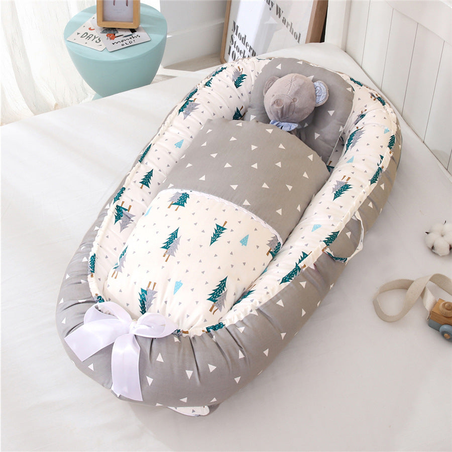 Cotton Foldable Baby Nest Set