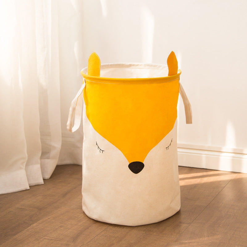 Fox Tales Cotton Storage Basket