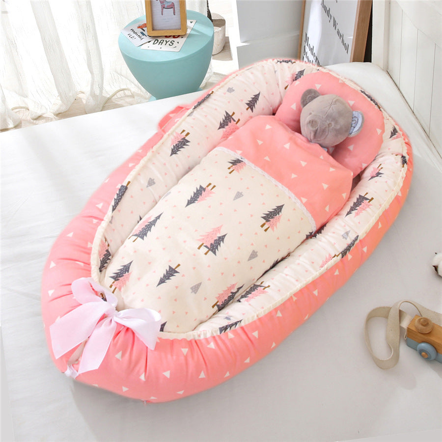 Cotton Foldable Baby Nest Set