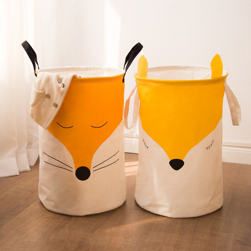 Fox Tales Cotton Storage Basket