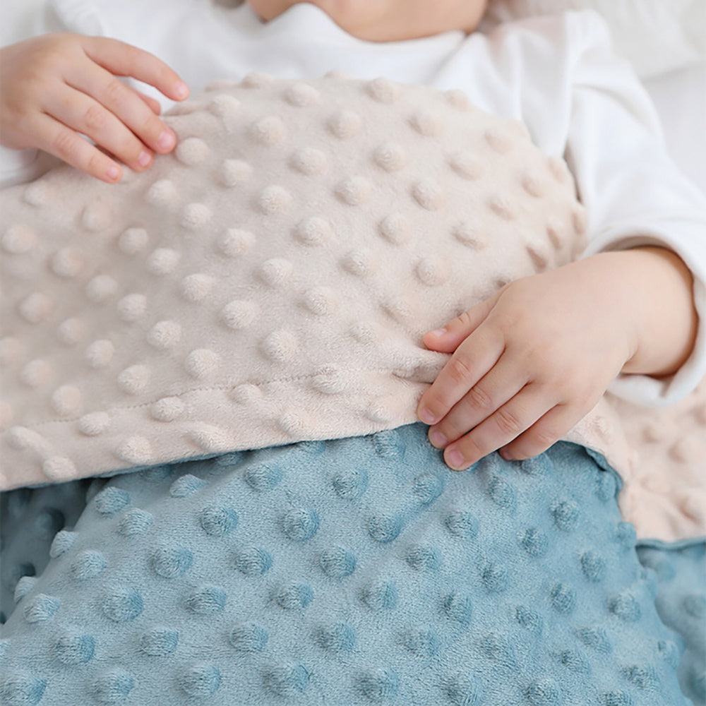 Dreamy Dots Double-Layer Baby Blanket