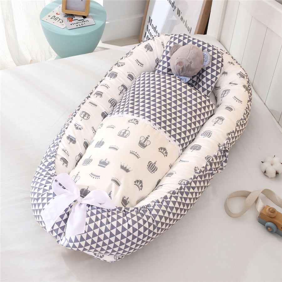 Cotton Foldable Baby Nest Set