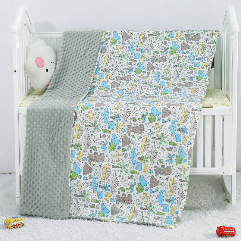 Soft & Snuggly Cartoon Baby Blanket