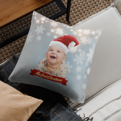 Personalized Christmas Charm Cushion